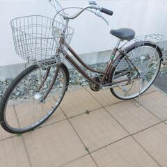 自転車　茶色　3000円