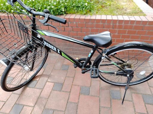 丸石サイクル　24インチ　ジュニア　クロスバイク　子ども　自転車