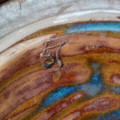 読谷窯　島袋常秀　大皿　【陶芸】