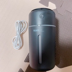 H2O 最新充電式加湿器 加湿器 ブラック 説明書付き YH-039