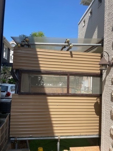 自転車・バイク小屋　屋根付き小屋
