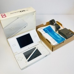 ニンテンドーDS Lite クリスタルホワイト 白 本体 箱 説...