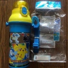 ポケットモンスター　プッシュ式　直飲みスポーツボトル　水筒