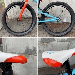 ヨツバサイクル／20インチ／ラムネブルー／子供用自転車