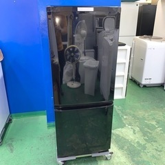 冷凍冷蔵庫 146L 三菱ノンフロン 168L 2ドア冷蔵庫（マットチャコール）【右開き】 | 三菱 | MR