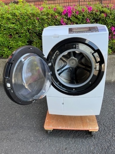 【使えます】日立電気洗濯乾燥機 BD-S8800L 左開き ドラム式 2016年製 洗濯容量11kg