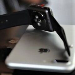 ( ͡❛ ͜ʖ ͡❛👍) Apple iWatch Series 3 / 38mm ケース用シルバーミラネーゼループ / GPS - Ok! ❤️❤️❤️