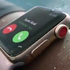 ( ͡❛ ͜ʖ ͡❛👍) Apple iWatch Series 3 / 38mm ケース用シルバーミラネーゼループ / GPS - Ok! ❤️❤️❤️