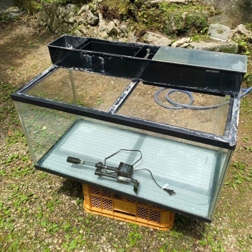 特注カウンター水槽1200×150×250 未使用品 - www