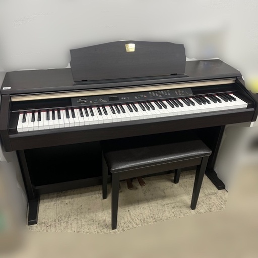 J2411 YAMAHA ヤマハ CLP-120 Clavinova 電子ピアノ 88鍵盤 64音 2004年製 動作確認、クリーニング済み