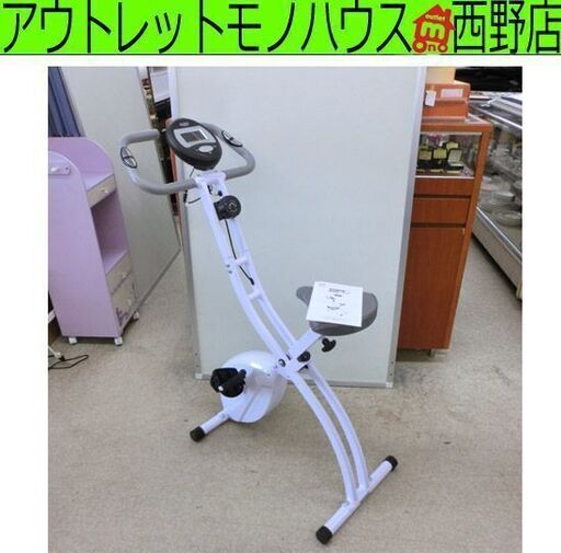 リオレス フィットネスバイク エックス2 ルームバイク マグネット式 小型サイズ エクササイズ 健康器具 札幌 西野店