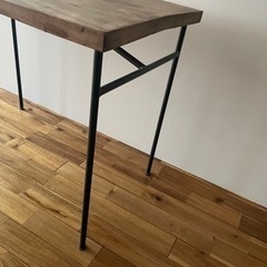 古木のアイアン脚　テーブル　アンティーク　rooms idee アクメ　コンラン