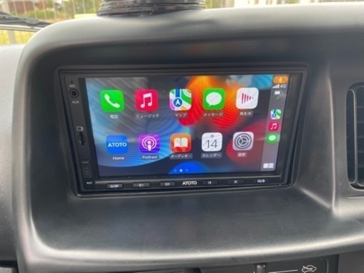 ♬ATOTO F7 WE 7インチ タッチパネルオーディオナビ F7G2B7WE カーナビ
