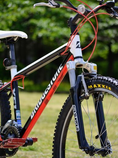 ブリヂストン製アルミフレームの26インチMTB 2x7段変速 Alloy-frame 26