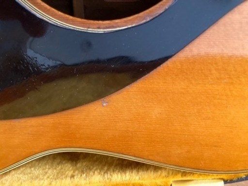 初代ヤマハ赤ラベルギターFG350美品