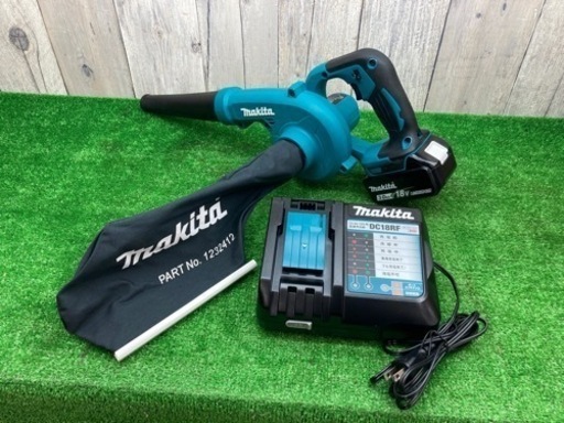 中古美品 □ makita コードレスブロワ UB185DRF □