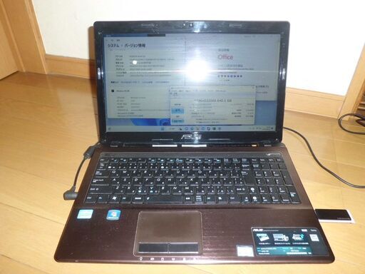 \u003c取引中\u003e特価！早いもの勝ち！高速Core-i7搭載　ﾜｰﾄﾞｴｸｾﾙ2021付　ASUSﾉｰﾄ　win11
