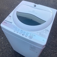 【2021年製】TOSHIBA 5.0kg 洗濯機  AW-5G...
