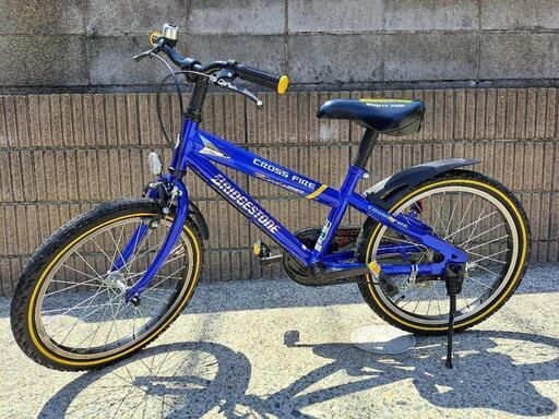 子供 用 自転車  18インチ ブリジストン クロスファイア Bellヘルメット付き