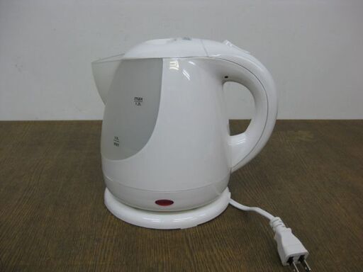 (株)KOM ヒロ・コーポレーション 電気ケトル KTD-200 ホワイト