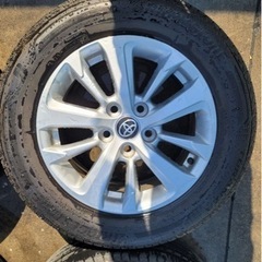 トヨタ　ヤリスクロス純正　ブリヂストンTURANZA 205/65R16　【夏用】TOYOTA　美品　状態良好！