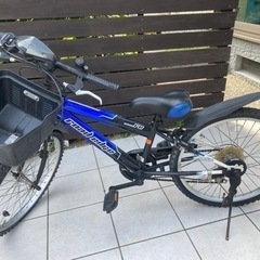 【決まりました】子ども用自転車　青　22インチ