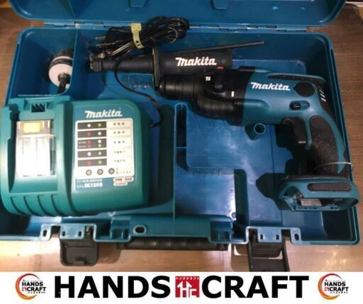 マキタ　HR162D　ハンマドリル　充電器/ハンドル/ケース付き　本体のみ　14.4V　中古品　【ハンズクラフト宜野湾店】