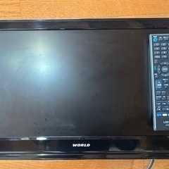 19インチテレビ（B-CASカード、リモコン付き）