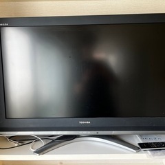 【あげます】東芝　REGZA 37インチ　問題なし