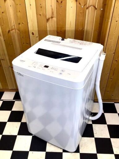 maxzen 全自動洗濯機　JW50WP01 2021年製　5.0kg　ホワイト　動作確認OK　岐阜近隣自社便配送可能