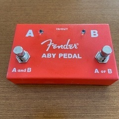 Fender ABY PEDAL フットスイッチ　ペダル　エフェクター