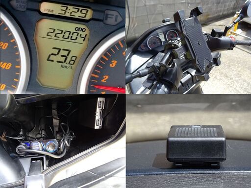 スカイウェイブ 250 CJ44A ETC付 GIVIキャリア/47Lリアボックス装着 シガー電源/USB2口増設済 *スマホナビしながら充電可 マウントバー+ナビホルダー付 純正ロングスクリーン*新品ウェルナット装着 快適好調通勤ツーリング仕様 走行約22100km 自賠責ロング約3年付！ スカイウェイブ 250 CJ44A ETC付 GIVIキャリア/47Lリアボックス装着