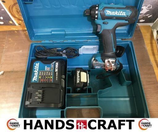 マキタ　DF031D　インパクトドライバ　充電器/バッテリー10.8V1.5Ah二個/ケース付き　中古品　【ハンズクラフト宜野湾店】