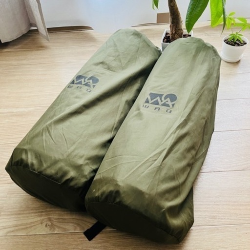 決まりました/WAQ8cm車中泊/キャンプ用インフレーターマット