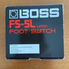 BOSS FS-5L （ラッチタイプ）フットスイッチ　コントローラー