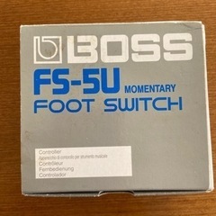 BOSS FS-5U エフェクター　フットスイッチ　コントローラー