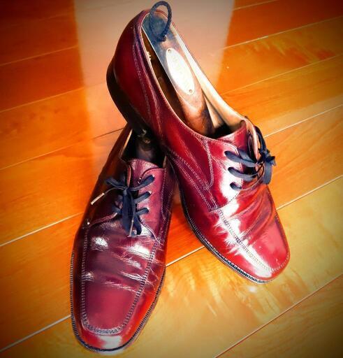 フローシャイム　ビンテージUチップ　ビジネスシューズ　茶\n\n25.5cm / florsheim 靴