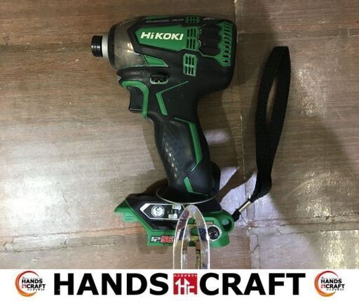HIKOKI　WH36DA　インパクトドライバ　本体のみ　18-36V　中古品　【ハンズクラフト宜野湾店】