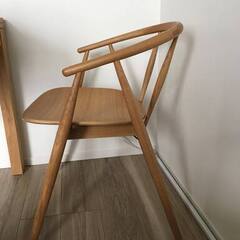 TRUNK（トランク）ダイニングチェア DC1　デザインチェア 木製 北欧　アームチェア　椅子　オーク