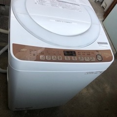 SHARP 洗濯機7kg 乾燥機能: 3kg 2020年
