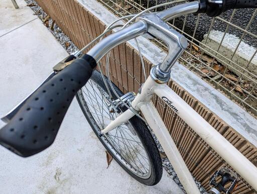 譲り先決定】クロスバイク_cream CS