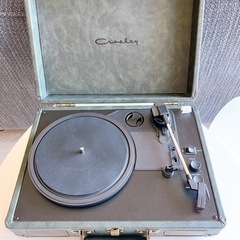 Crosleyポータブルレコードプレイヤー