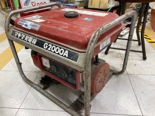 ジャンク◇makita　発電機　G2000A◇BY◇IT64ORP5OPO4