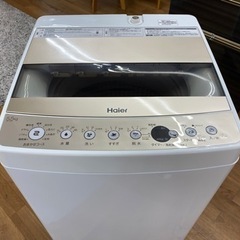 I710 🌈 2021年製の美品♪ Haier 洗濯機 （5.5㎏） ⭐ 動作確認済 ⭐ クリーニング済