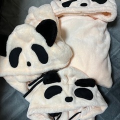 パンダ🐼なりきり親子お揃いコーデ【超美品】