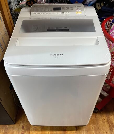 ☆Panasonic パナソニック 9.0kg 洗濯機 NA-F9AE5 2018年製 泡洗浄 エディオンオリジナルモデル