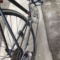 決まりました。】クロスバイク ノーパンクタイヤに変更済