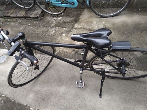 決まりました。】クロスバイク ノーパンクタイヤに変更済