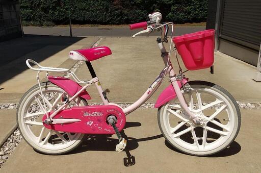 自転車 エコキッズ 18インチ ピンク