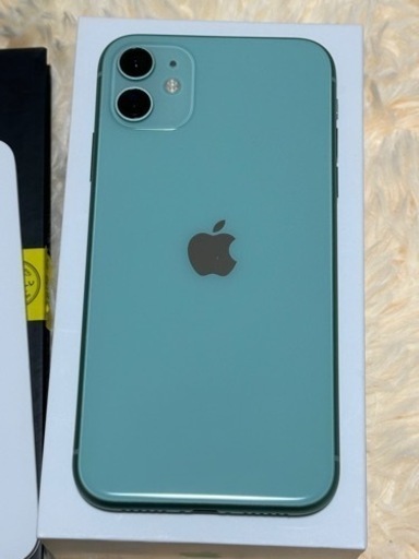 iPhone11 〔中古品〕 iPhone11 128GB グリーン MHDN3J／A SIMフリー 